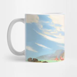 Flamingo Beach Mug